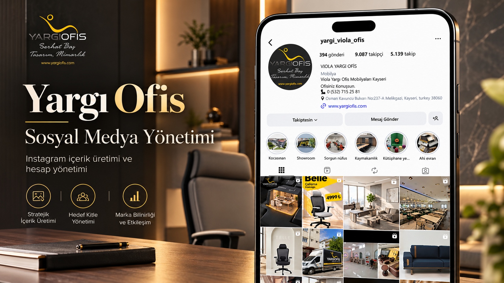 Yargı Ofis — Sosyal medya