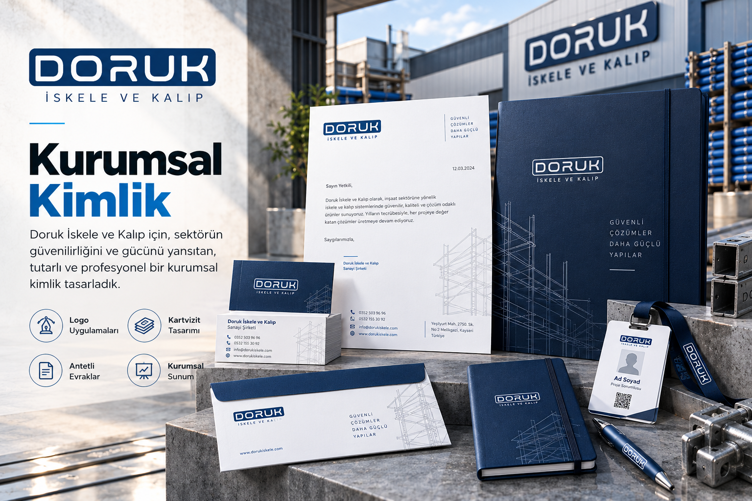 Doruk İskele ve Kalıp — Kurumsal Kimlik
